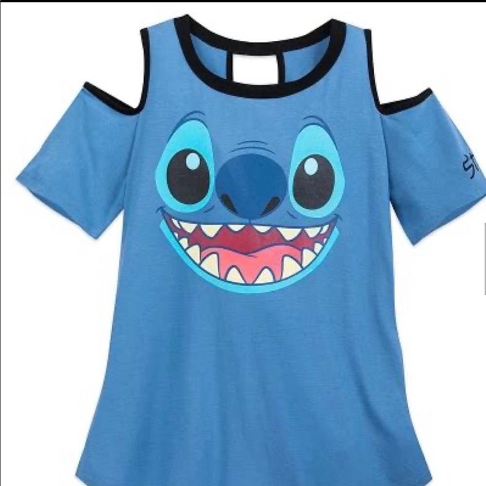 NWT: Stitch cold shoulder shirt: Large